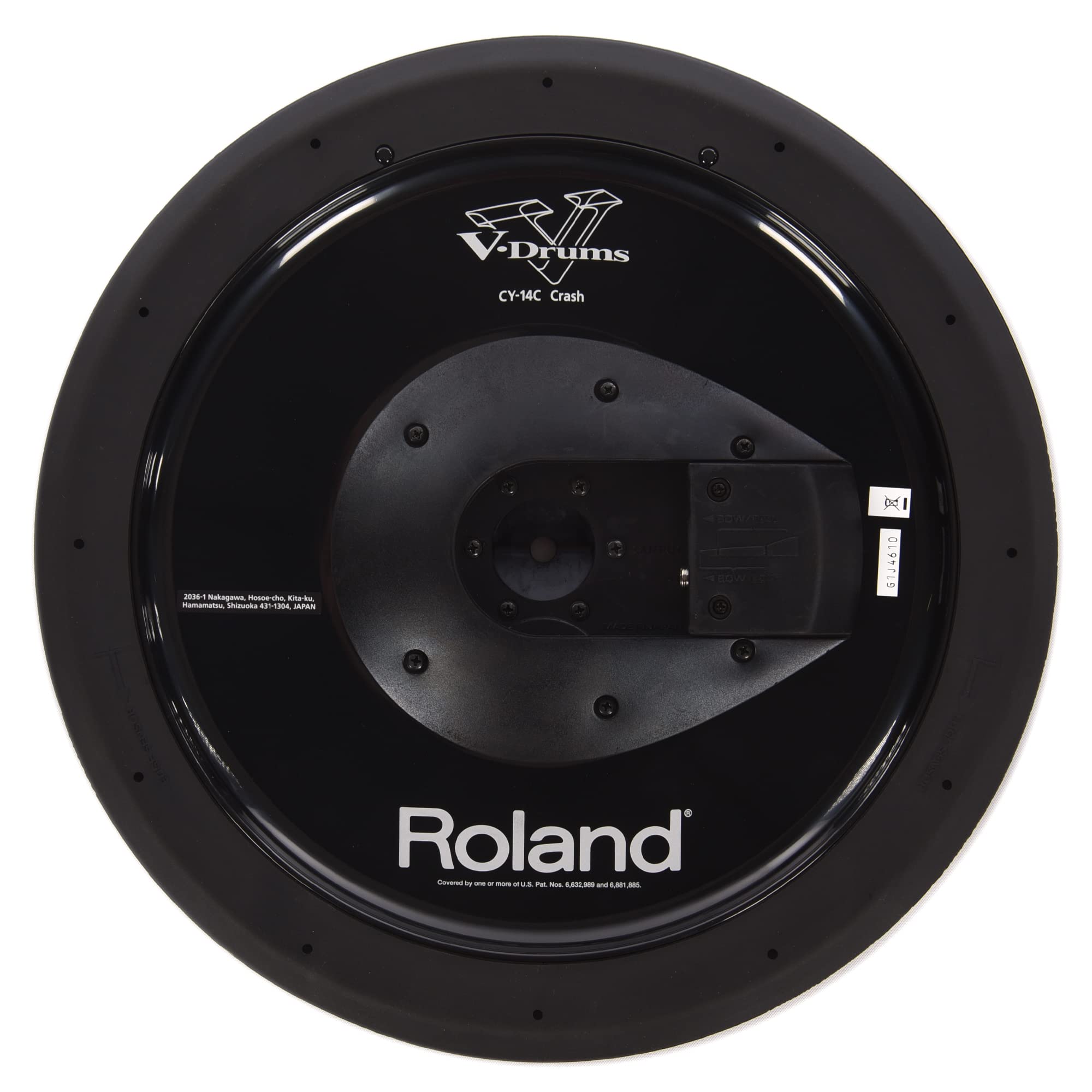 Roland CY-14C クラッシュ シンバル ① Amazon.com: Roland CY-14C Electric Drum Crash V-Cymbal, 14-Inch
